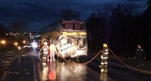 Choque en Capioví: 51 heridos, cuatro derivados a Eldorado y el guarda del colectivo sobrevivió…