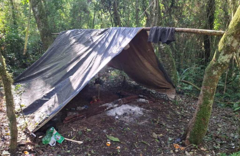 El GOS desmanteló un campamento de cazadores furtivos y secuestró un rifle y dos motos…