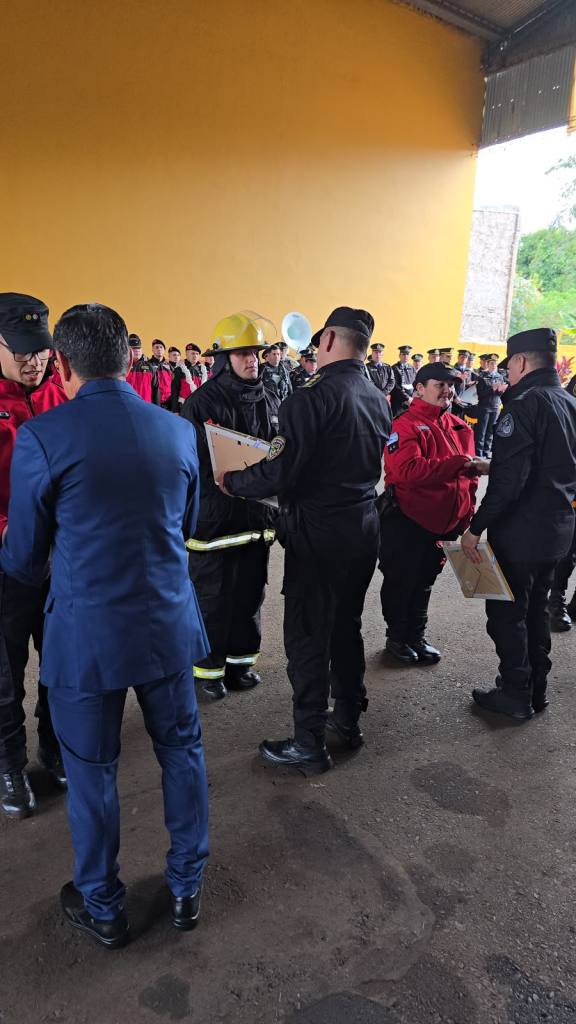 La Dirección de Bomberos de la Policía de Misiones cumplió 96 años