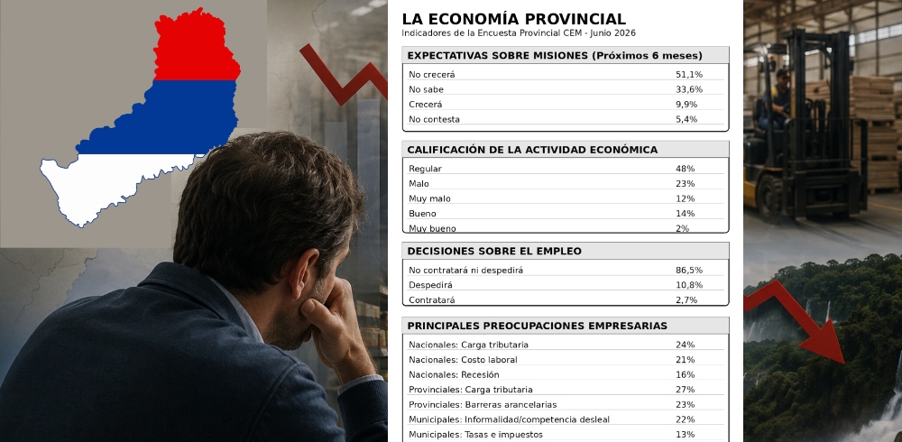 La economía misionera entra al segundo semestre sin señales de…