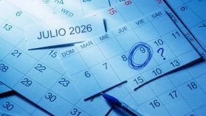 El 9 de julio es feriado nacional y el viernes…