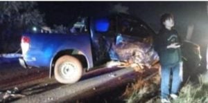 Choque entre dos camionetas en la Ruta 1 dejó un muerto y dos heridos cerca…