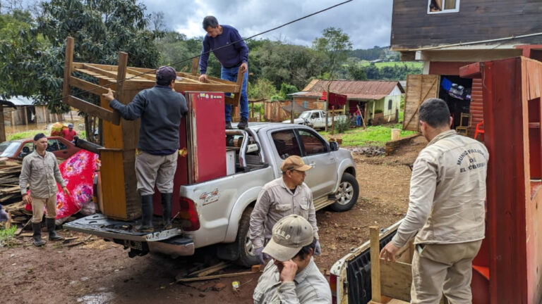 El Soberbio: 104 evacuados esperan el momento para regresar mientras el municipio monitorea el riesgo&hellip;