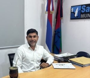 Rafael ‘Tanaka’ Cabrera asumió como intendente de San Javier y puso el foco en obras…