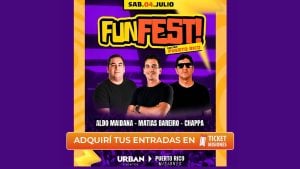 Fun Fest en Puerto Rico: 2×1 en entradas generales para la fiesta de los 2000