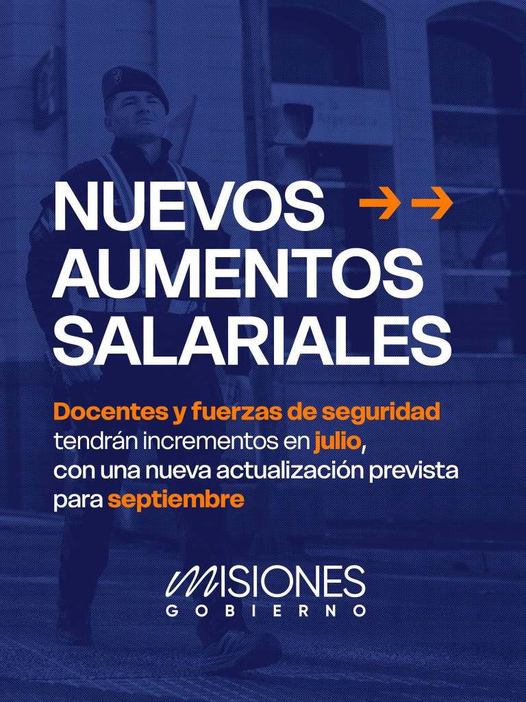Passalacqua confirmó que desde este viernes los estatales misioneros cobran con aumentos