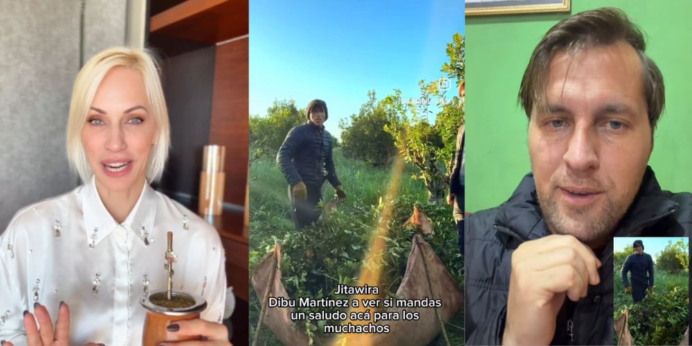 Tareferos misioneros le piden un saludo al Dibu Martínez y…