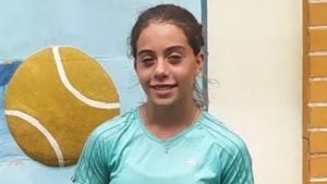 Eldorado despide a Luisana Schönberger, la joven tenista de 16 años que murió en el choque del domingo
