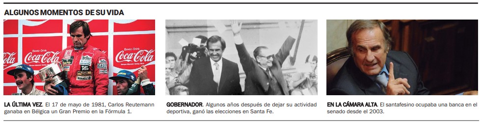 A cinco años de la muerte de ‘Lole’ Reutemann, el…