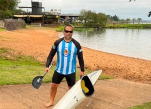 Un palista posadeño competirá en el Mundial de Canotaje Maratón Máster que se disputará en Gualeguaychú