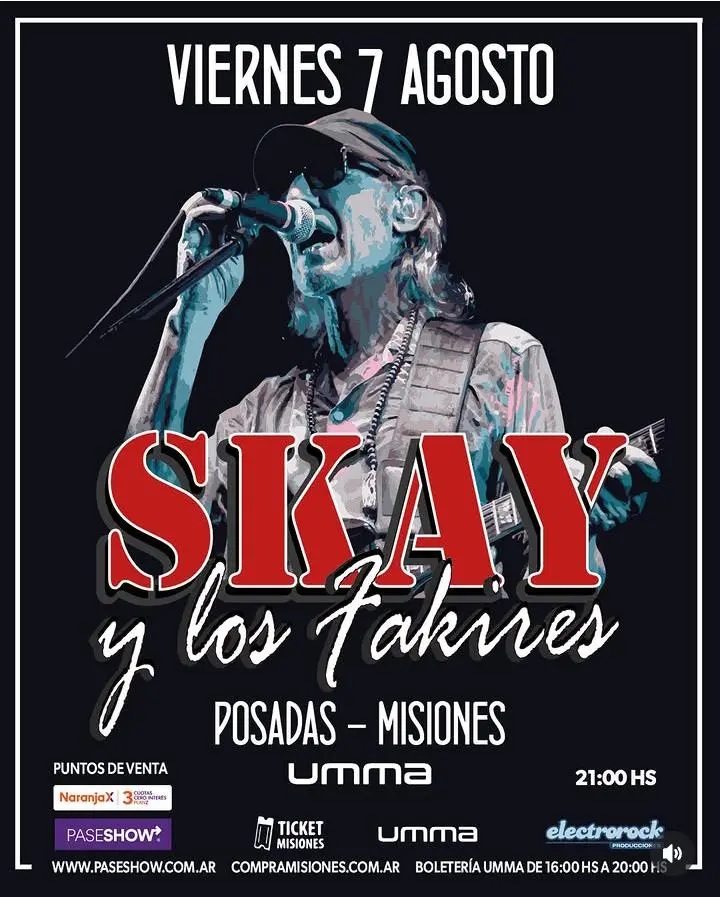 Skay Beilinson emocionó a La Plata y se prepara para su show en Posadas el…