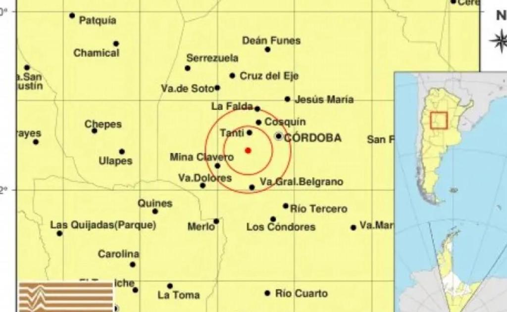 Sismo de magnitud 4 sacudió Córdoba durante la madrugada del&hellip;