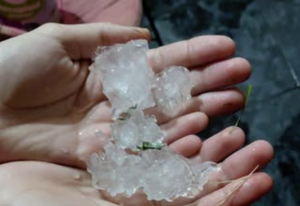 Una tormenta con granizo y vientos fuertes golpeó Ituzaingó y llegó hasta Posadas y Garupá