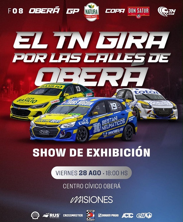 El Turismo Nacional llega a Oberá: precios, horarios y dónde comprar las entradas