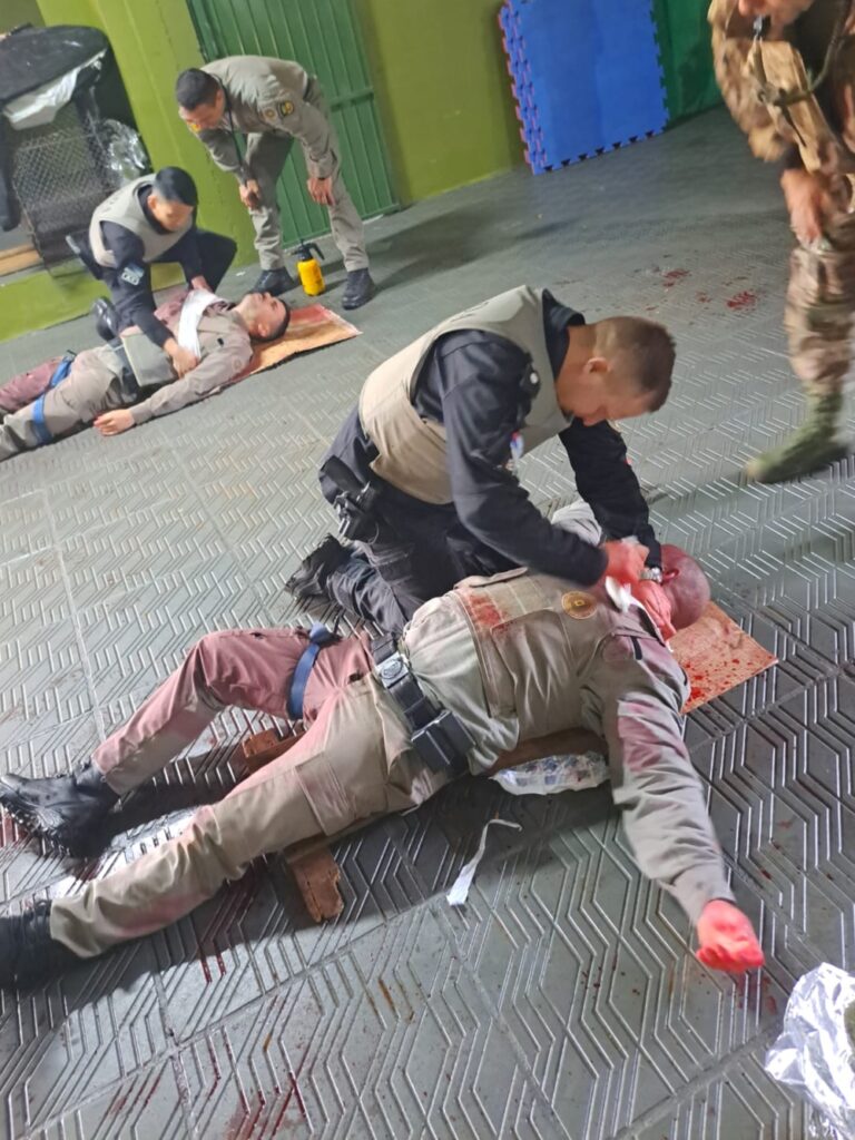 Dos policías misioneros se capacitaron en atención de emergencias con el BOPE de Brasil