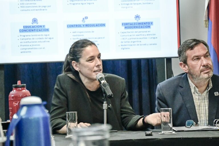 El Eprac presentó su presupuesto 2027 y pidió reducir el IVA al agua potable