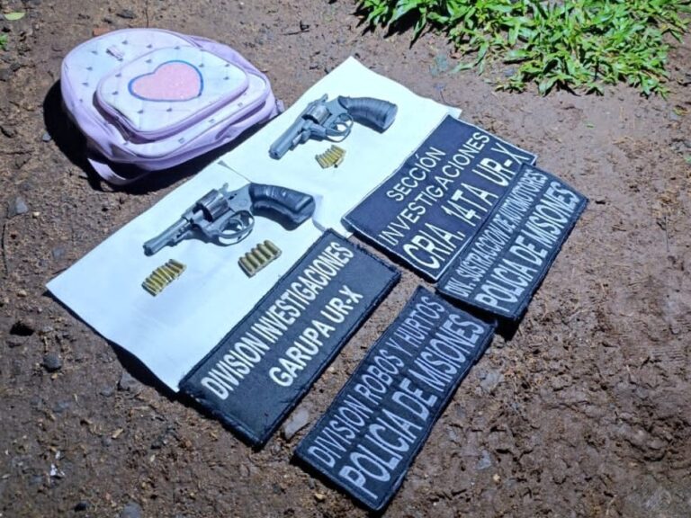 Dos detenidos en Posadas por robos con modalidad «entradera»: secuestraron armas, droga y dinero en…