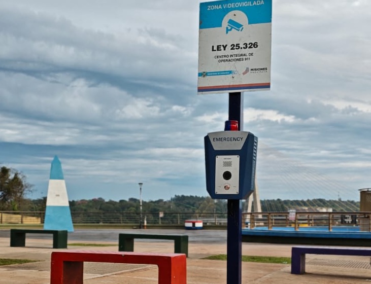 Puerto Iguazú suma tecnología de vigilancia en el Hito Tres Fronteras y refuerza la seguridad en la zona norte