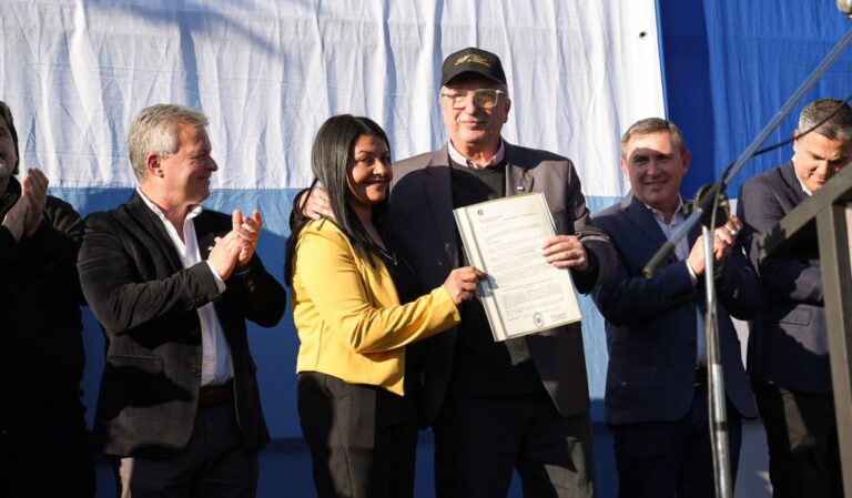 Profundidad celebró 123 años y Passalacqua anunció un puente y pozos perforados para el municipio