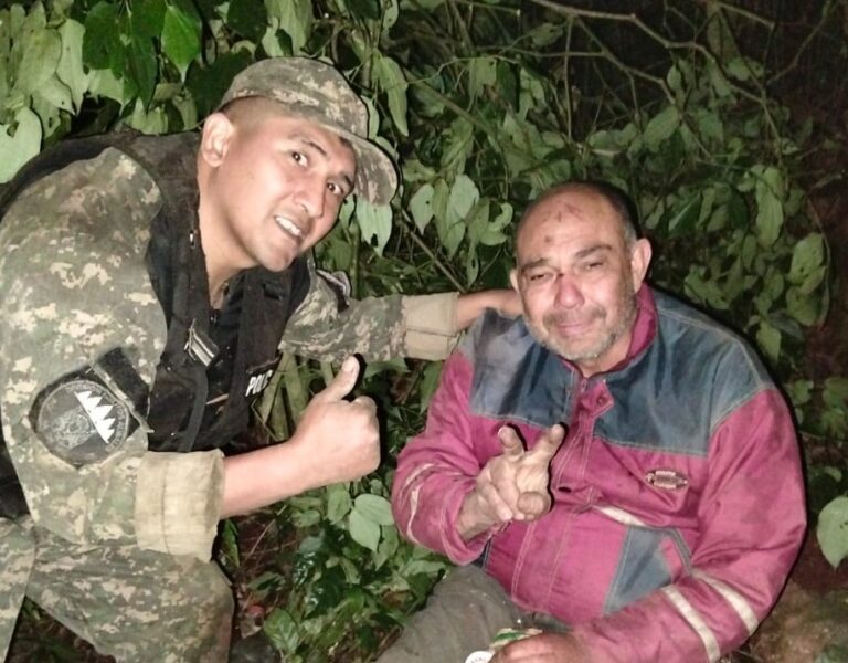 Sobrevivió casi una semana en el monte de Colonia Delicia: dijo que un ‘tigre’ lo…