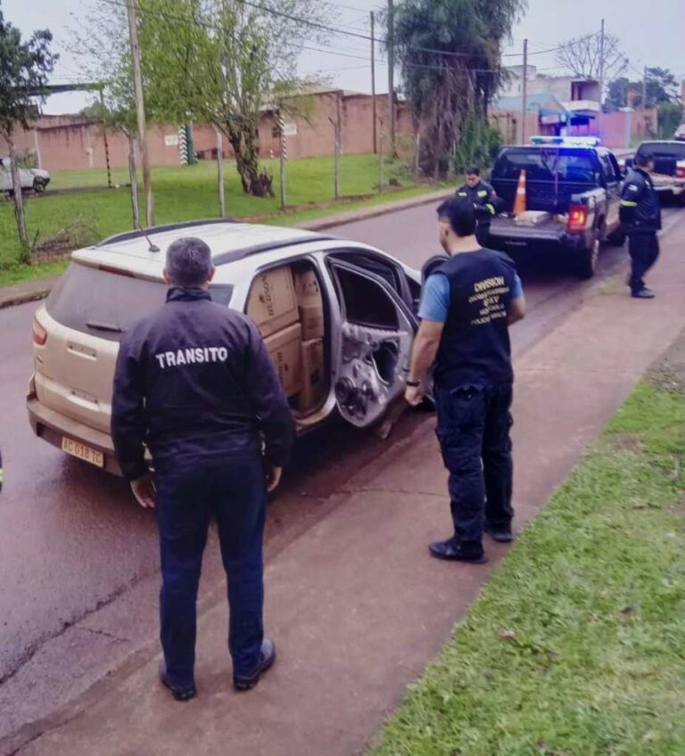 Misiones: secuestraron cigarrillos de contrabando por $215 millones y detuvieron a dos brasileños