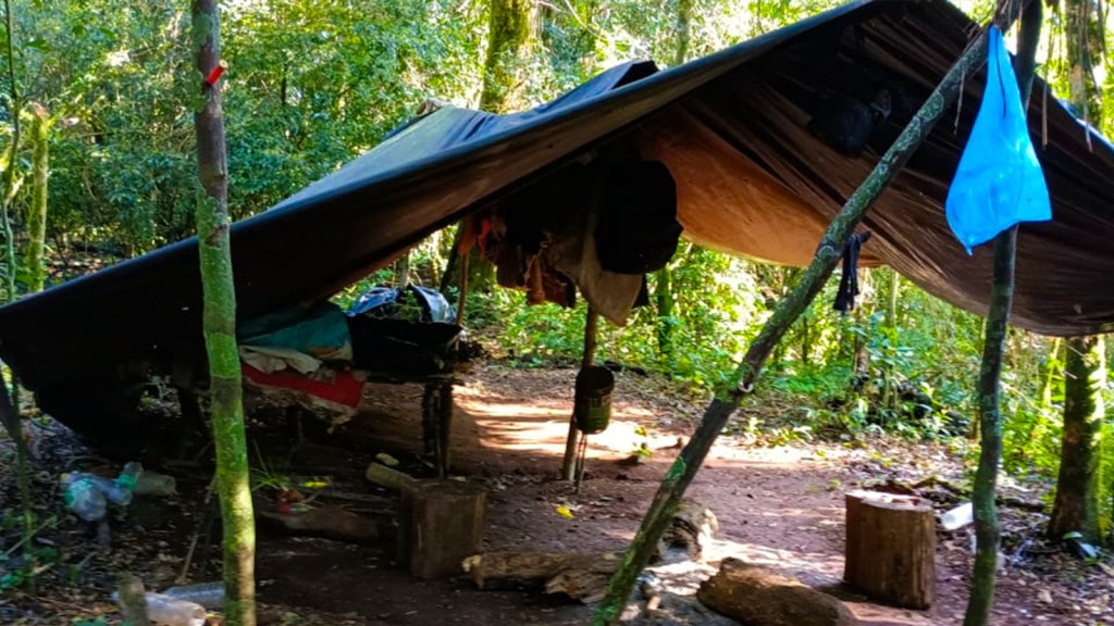Guardaparques desmantelaron cebaderos y campamentos de caza furtiva en la Biosfera Yabotí