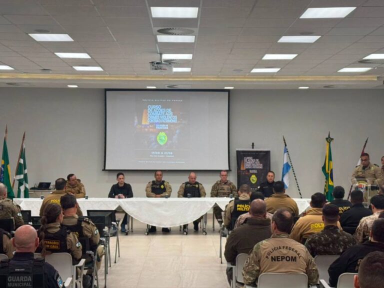 Policías de Iguazú y Bernardo de Irigoyen se capacitaron en Brasil para combatir el crimen…