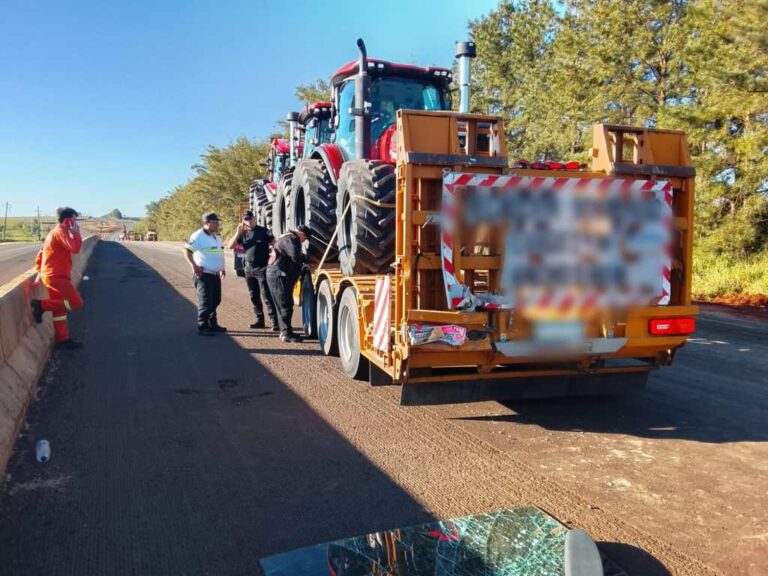 Choque entre un colectivo y un carretón en la Ruta 105 dejó cuatro heridos en…