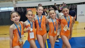 Misiones fue sede del Nacional de Gimnasia Rítmica y sus clubes subieron al podio