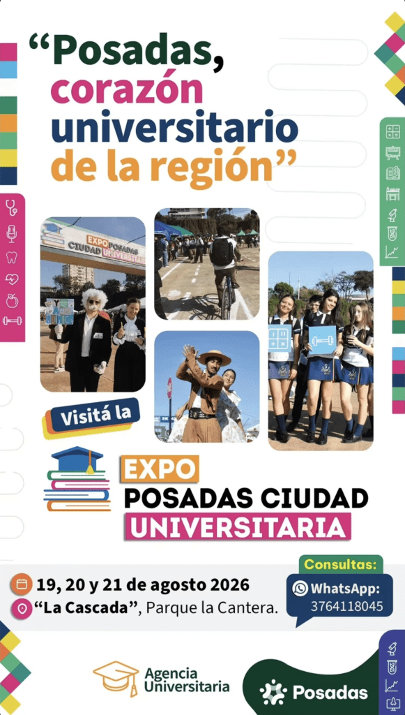 Posadas tendrá en agosto una nueva edición de la Expo Ciudad Universitaria con más de…