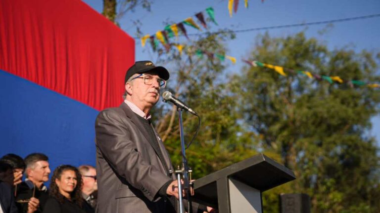 Passalacqua anunció un puente y nuevos pozos perforados para Profundidad en su 123° aniversario
