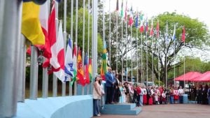Eldorado conmemoró sus 107 años con el izamiento de banderas de 26 colectividades