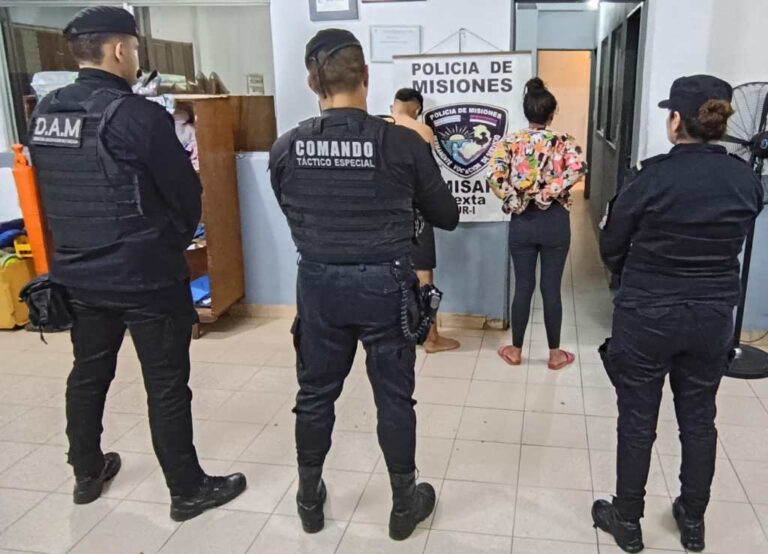 Cinco detenidos en Posadas tras una noche de disturbios, agresiones a policías e intento de…
