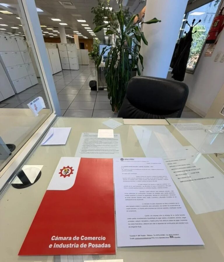 La Cámara de Comercio de Posadas reclama al Arca que revise los embargos sobre cuentas…