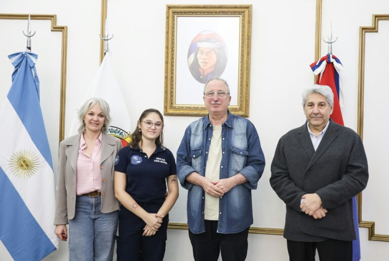 La misionera que llegó a la NASA: Passalacqua recibió a Ana Paula Vega Junghanns tras&hellip;