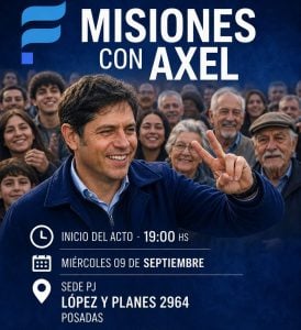 El PJ Misiones recibe a Taiana y gestiona la visita de Kicillof para el miércoles…