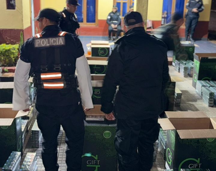 Secuestraron más de 19 mil paquetes de cigarrillos de contrabando en Gobernador Roca