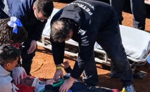 Un piloto perdió el conocimiento en el Campeonato Misionero de Karting y Herrera Ahuad participó de la asistencia