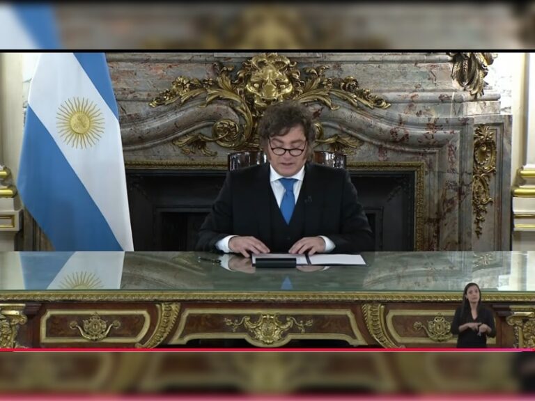 Milei anunció una base naval en Tierra del Fuego y sanciones más duras contra la…